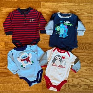 Lot of 4 Onesies, 6M